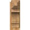 Ekena Millwork Balboa Rough Sawn Craftsman Outlooker, Western Red Cedar, 8"W x 18"D x 22"H OUT08X18X22BOA04RWR - alternate 2